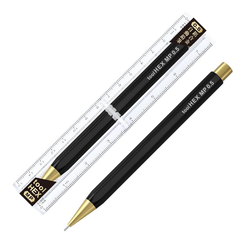 

Aida Blue Eye mechanical pencil 0.5mm tool hex bronze black IWI-8F990PP5-0BR
