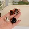 4-Piece Set of Cute Kitten Acetate Small Claw Clips for Half-Up Hairstyles, Cat Hair Clips for Ponytails, Women's Hair Accessories Suitable f