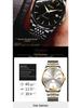 Aili Feida Men's Quartz Watch: Transparent Back, Luminous Dial, Popular On Douyin.
