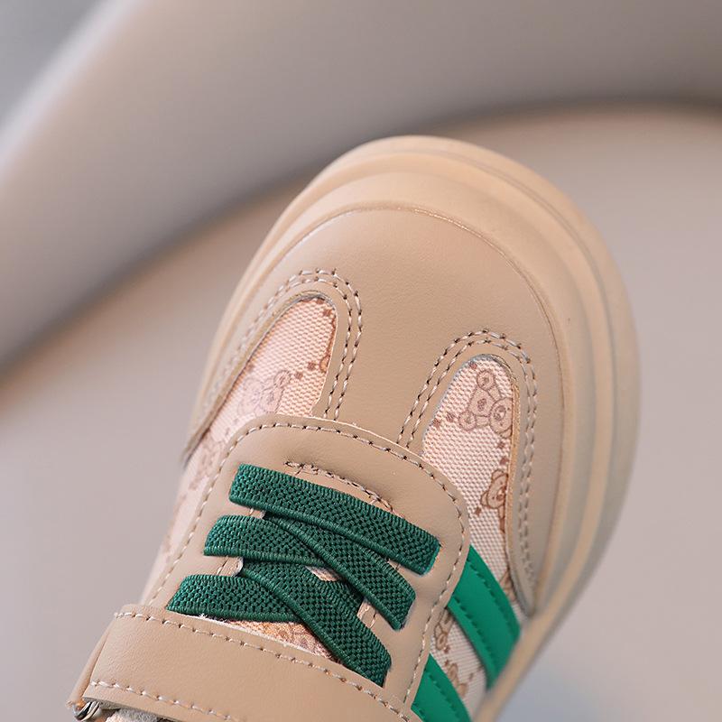 Girls' Toddler Shoes Spring and Autumn Children's Soft-soled Baotou Shoes Boys' Board Shoes