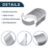 Connecting Rod Bearing Set No.1304174030 for Toyota Camry 1992-2001 Engine Rod Bearing Kit Metal Silver Tone 8 Pcs