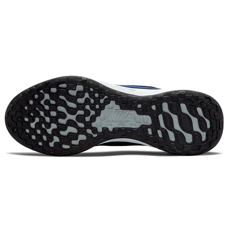 Nike Revolution 6 Dark Obsidian Hyper Royal Men Sneakers Blue Black Grey-Fog DC3728-400