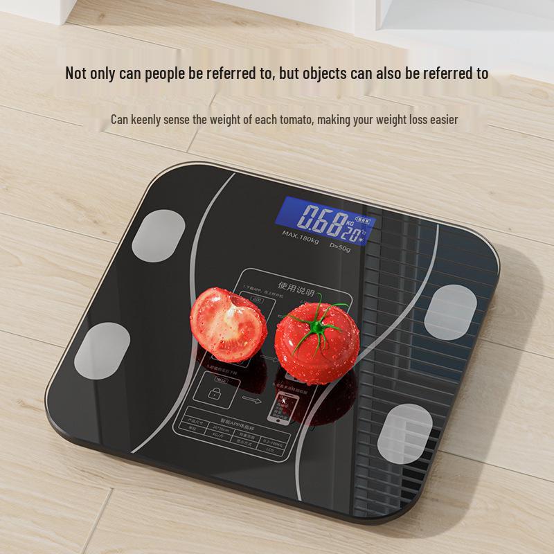 Smart Rechargeable Body Fat Scale - High-Precision Multifunctional Electronic Weight Scale for Home