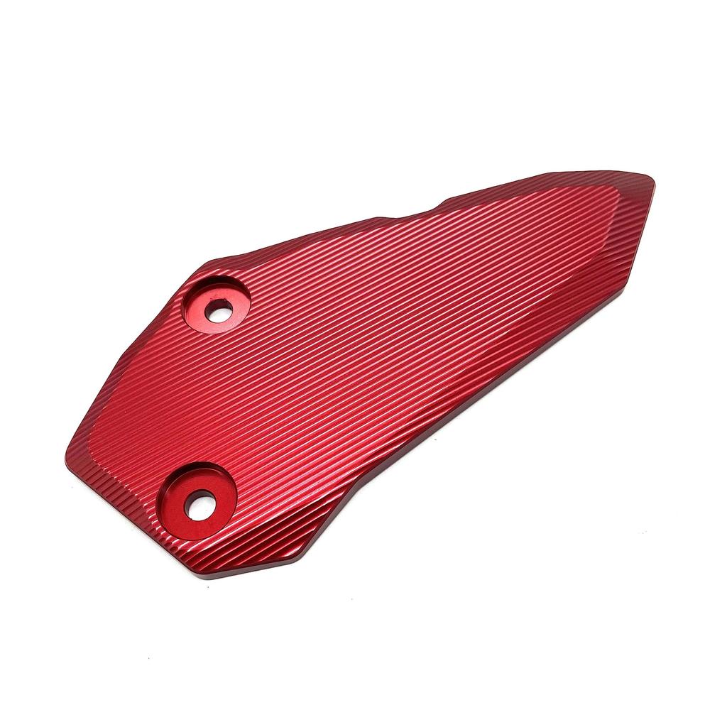motokano Footpeg Heel Plate Guard for SE Red ZX-25R ZX-4R ZX-4RR