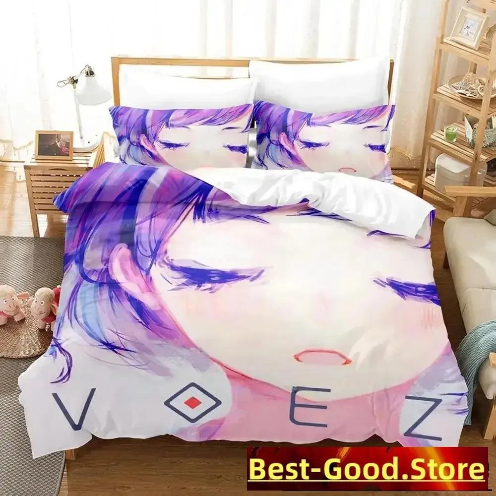 Comforter Game Voez Bedding Set Single Twin Full Queen King Size Bed Set Adult Kid Bedroom S 3D Print Anime Bed