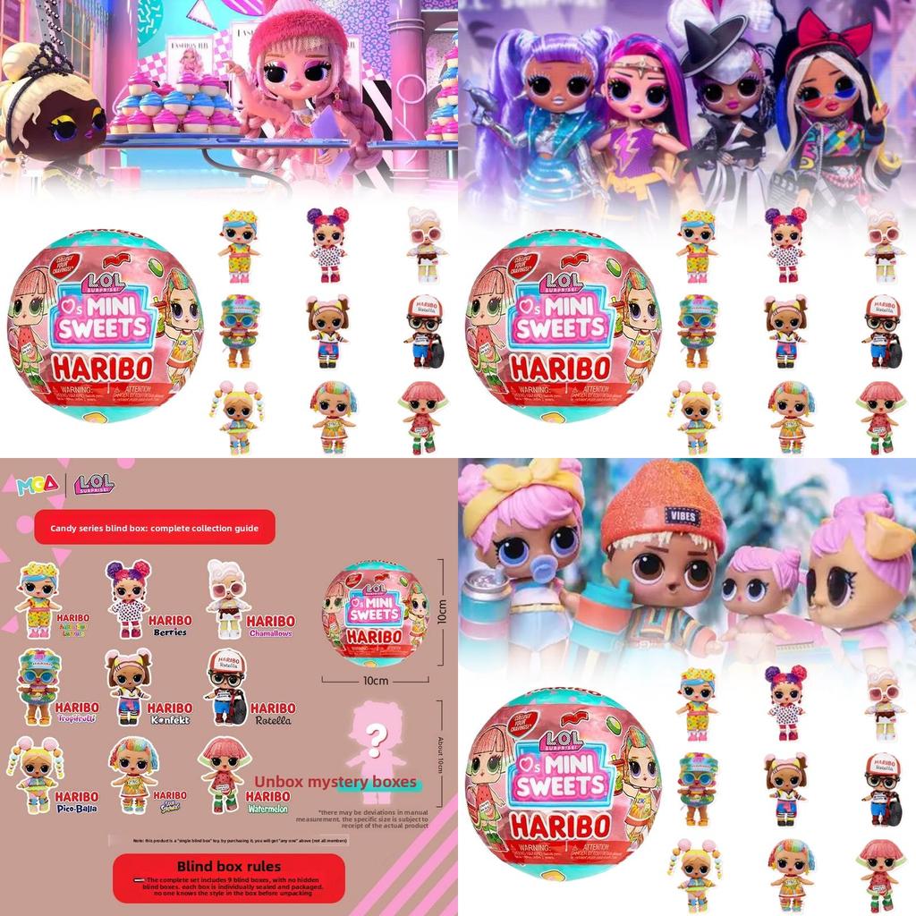 Lol Surprise Girl Toys Blind Box With Sweet Candy Themed Dolls For Kids