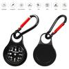 Mini Survival Compass with Carabiner Portable Quick Hanging Compass Lightweight Portable Keychain Compass for Outdoor Emergency