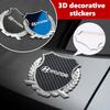 For Hyundai 3D Alloy Car Trunk Window Side Emblem Badge Decal Decoration Sticker Genesis N-LINE I10 I20 I30 I40 IX20 IX35 Kona CC7