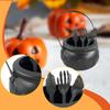 Halloween Decoration Portable Reusable Mini for Children Container Candy Bucket Serving Bowl