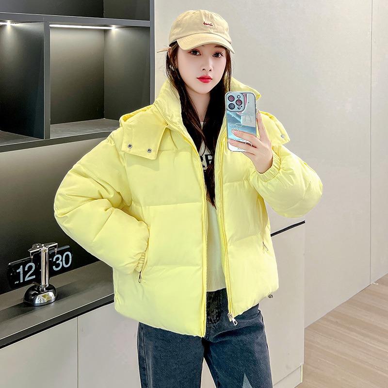Short Women's Cotton Clothes, New Winter Hooded Women's Slim Cotton-padded Clothes, Versatile Bread Clothes, Jacket Style