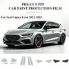 Autoscheinwerfer Rückspiegel Schutzfolie TPU Für Seat Cupra Leon Kratzschutz Aufkleber Klar Getönt
