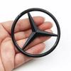 3D ABS Black GLC63S Logo Letters V8 BITURBO 4MATIC Badge Car Rear Star Sticker Trunk AMG Emblem For Mercedes Benz GLC AMG X253