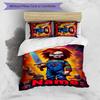 3pcs Custom Name Chucky Bedding Set Duvet Cover Closure Includes 1 Duvet Cover & 2 Pillowcases for All Seasons Bedroom Decor