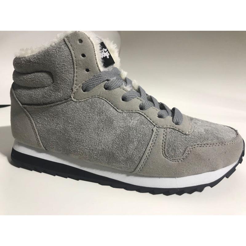 Winter Couple's Warm Cotton Shoes Men Lightweight Hight Top Snow Boots Plus Size No Slip Warm Ankle Boot  Outdoor Shoe