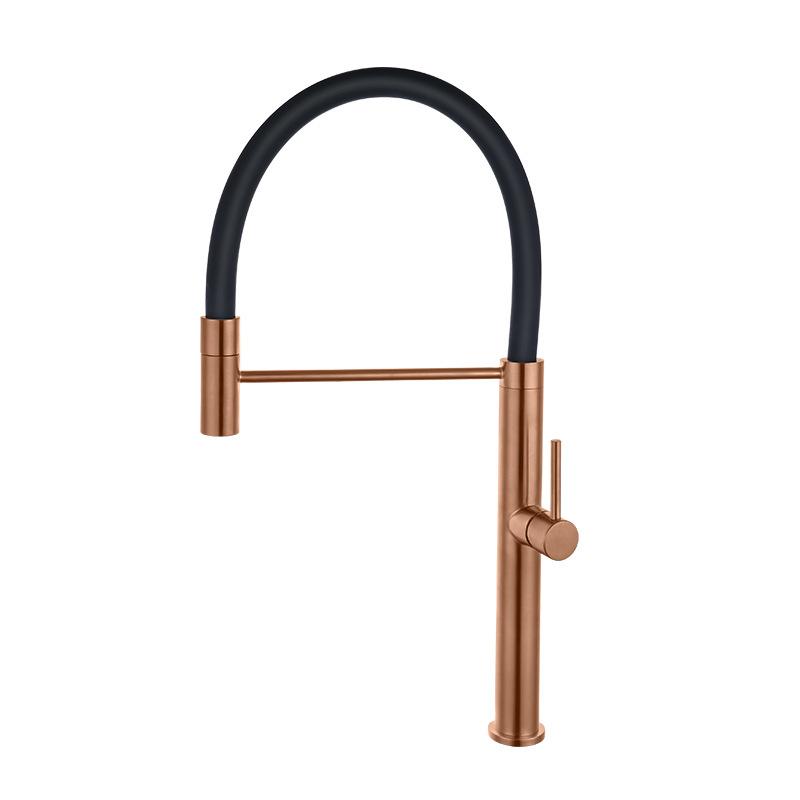 Kitchen Faucet Solid Brass Crane For Kitchen Deck Mounted Sink Mixer Foldable Nickel Brushed/Gold/Chrome/ORB/Black