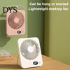 Handheld Fan for School Portable Desktop Fan, 5 Speed USB Rechargeable Small Adjustable Angle Cooling 180-degree Personal Home Office Dorm