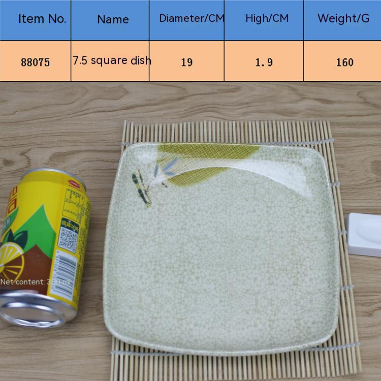 Купить Тарелка западной кухни Посуда Квадратная тарелка Меламиновая ...
