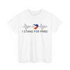 I Stand for PRRD Philippines Flag Heartbeat Digong Duterte Women Men Shirt