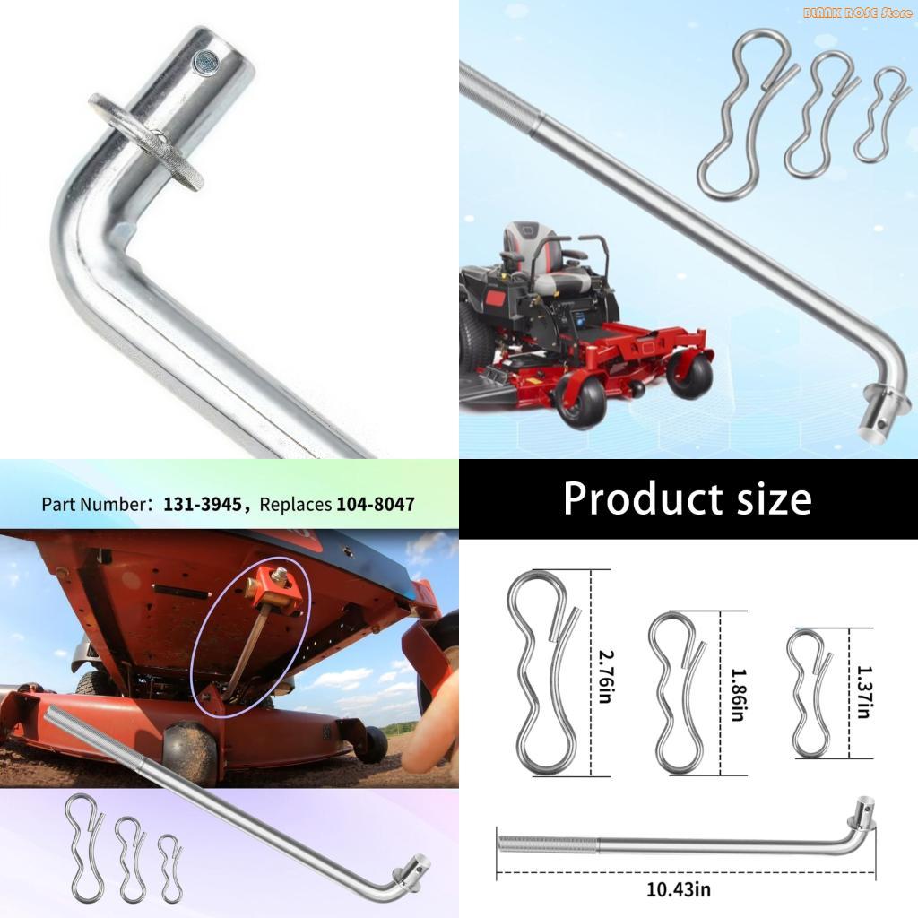 K1AE Stainless Steel 131-3945 Deck Mounting Rod Replacement for 74650 74655 74656 China Mainland