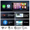 Přenosný 6,25palcový IP67 voděodolný motocykl GPS navigace Bezdrátová Carplay Android Auto DVR Drive Recorder Moto Monitor WIFI