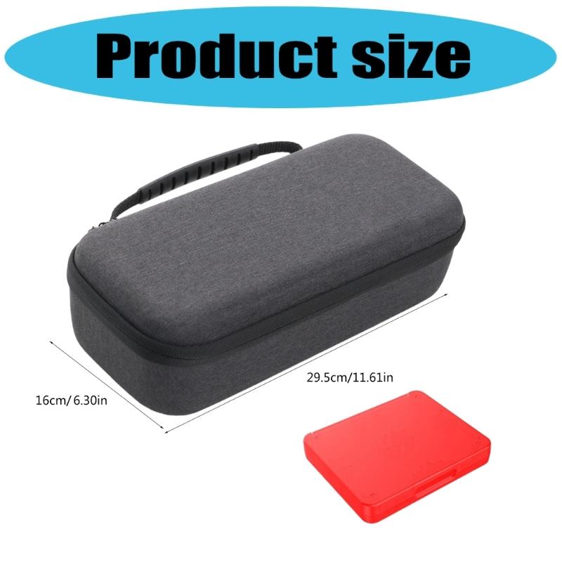 Lightweight Travel Organiser for for NS2 Handheld Game Console Accessories Featuring 8 Game Card Slot Box