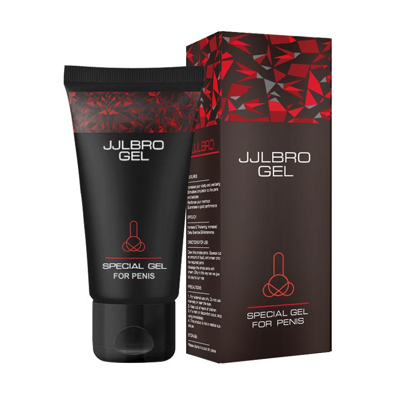 JJLBRO Men's Black Titan Gel: Nourishing Repair Cream for Penis Exercise and Adult Sexual Health.