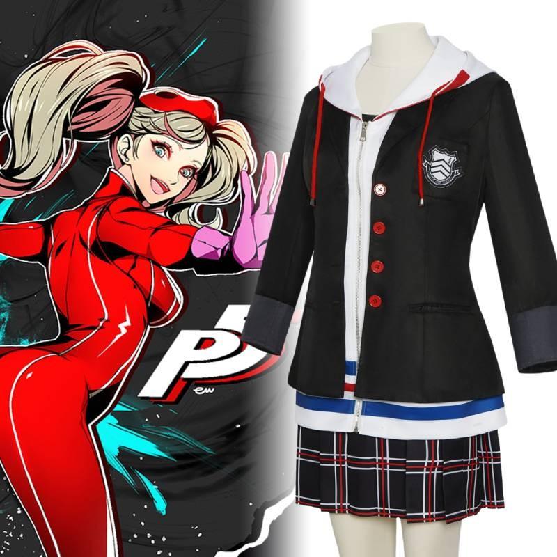Persona Anne Takamaki Cos Clothing Jk Cartoon Games Cosplay Suit Perform Stage