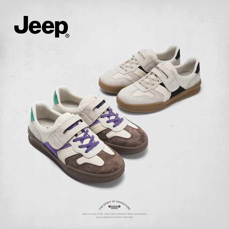 JEEP Women s Velcro Strap German Trainers S
