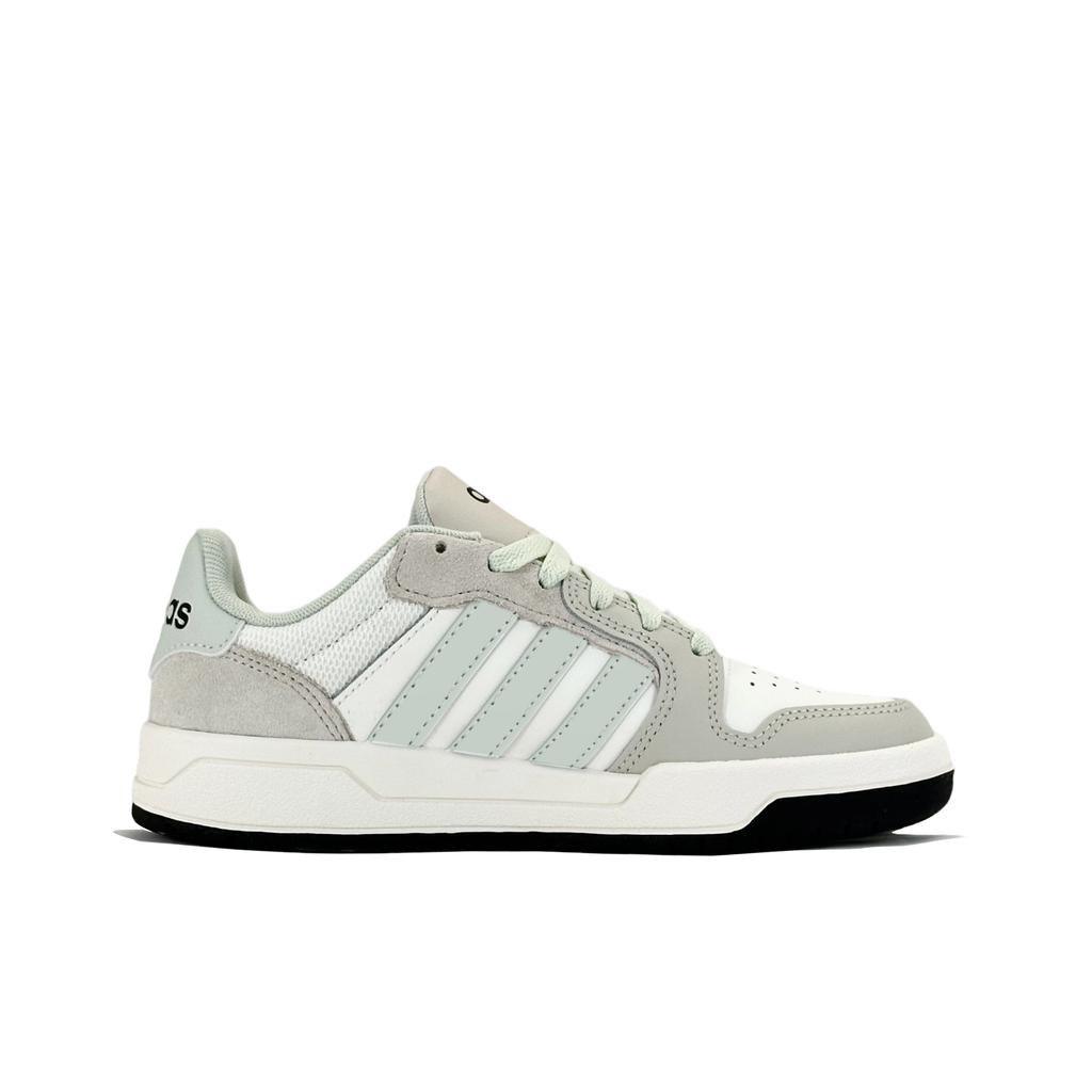 Adidas Neo Entrap Slip Resistant Slip Resistant Low top Skateboard Shoes Unisex White Turquoise JI2546(Team1077-)