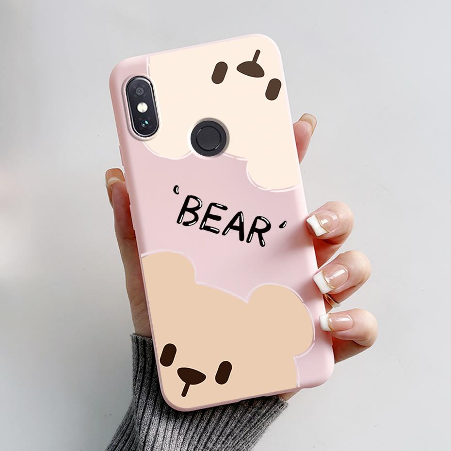 For Xiaomi Redmi Note 5 Case Redmi Note 5 Pro Cover Cute Bear Cartoon Frog Shockproof Silicone Soft Bumper For Redmi Note5 Funda