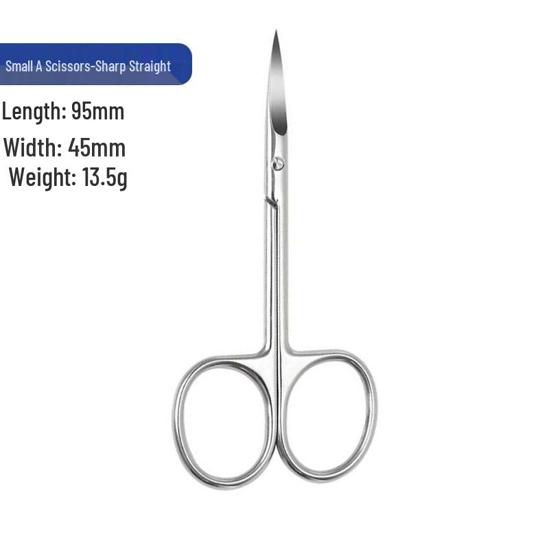 Stainless Steel Ophthalmology & Cosmetic Scissors: Thread, Bandage, Eyelid Patch, Non-Stitch Removal, Gauze