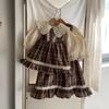 Autumn Baby Girl Denim Romper Vest Dress - Academy Style Jumpsuit