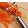 2Pcs Multifunction Vegetable Peeler Slicer Stainless Steel Potato Peeler Cucumber Carrot Grater Peeler Kitchen Accessories