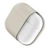 Etui do AirPods Pro 2 UNIQ Lino Silikonowe Beżowe