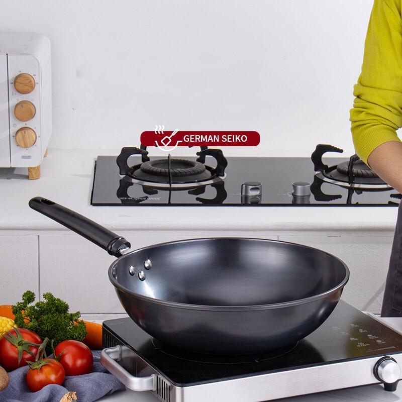 Zhang Xiaoquan Dongpo Familie Schwarzgold Gusseisen Wok