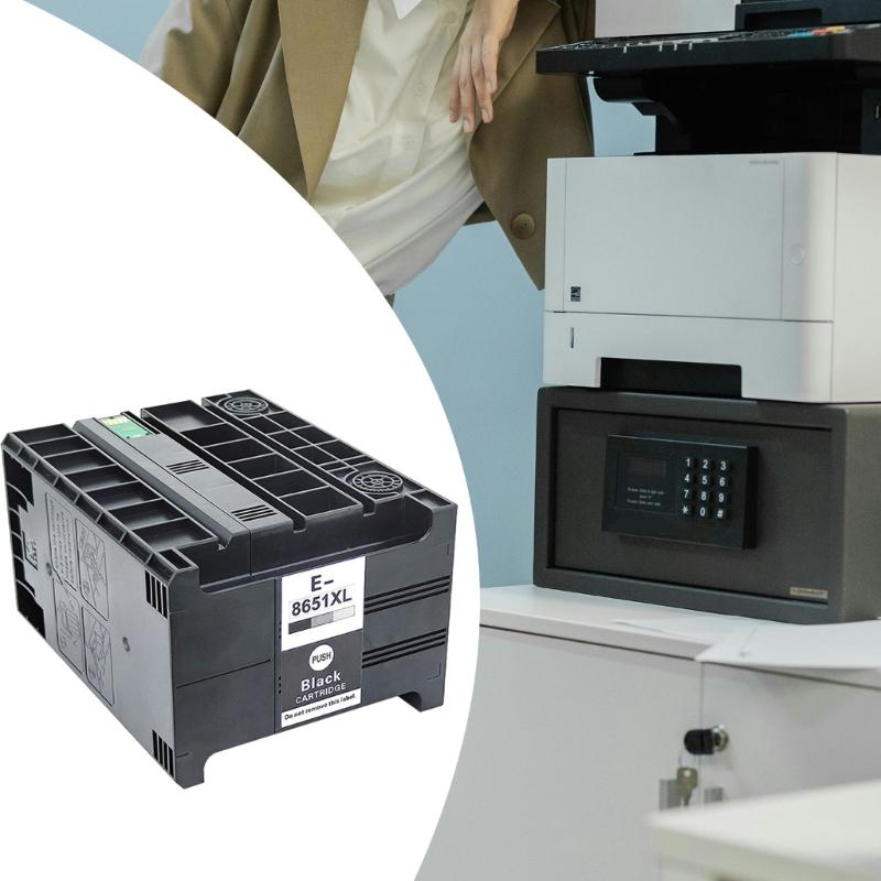T8651 T8651XL Printer Ink Cartridge for WorkForce WF-M5191/WF-M5193/WF-M5690DWF/BAM/WF-M5693/WF-M5190DW Printer