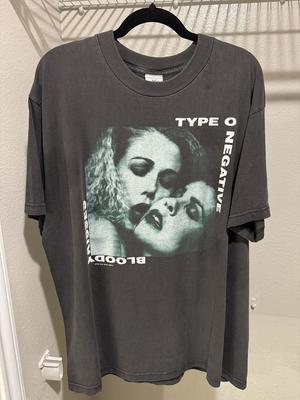 1993 Type O Negative Bloody Kisses Band Maglietta Nera Unisex S5XL WA0031 Maglietta Unisex