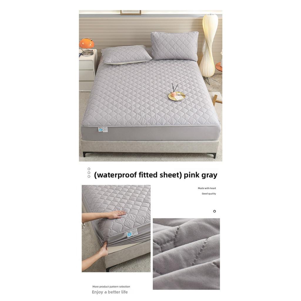 Waterproof Bed Sheet, Urine Isolation Clip Cotton Bed Sheet, Fully Wrapped Non Slip Bed Cover, Simmons Mattress Protective Cover
