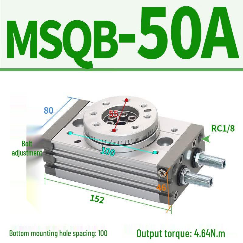 

Pneumatic Adjustable Angle Rotary Swing Cylinder