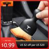 Car Sticker Tesla Car Center Console Cleaning Brush Air Conditioning Outlet Cleaning Brush For Tesla Model 3 Y S X Roadster Cybe
