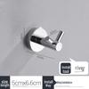 304 Stainless Steel Wall-Mounted Clothes & Towel Hook for Bathroom, Kitchen, Hotel.