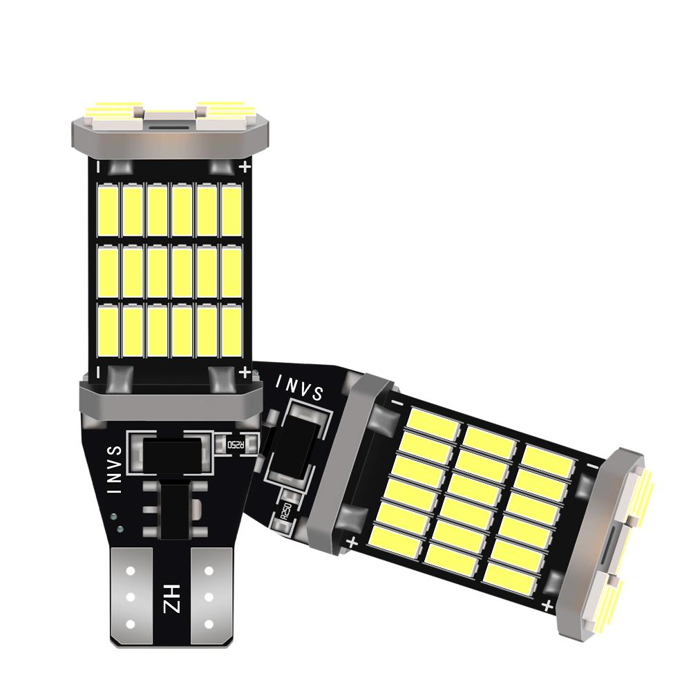 2Pcs For Toyota Prius 2016 2017 2018 2019 2020 2021 2022 LED Backup Reverse Back Up Light 4014SMD Car Tail Rear Bulb 6000K White Back Up Lights 1