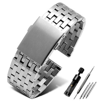 Correa de Reloj de Repuesto ZHUOLEI para Relojes Diesel, 22mm, 24mm, 26mm, 28mm, Correa Metálica de Acero Inoxidable, Incluye 3 Pasadores de Resorte, Herramienta de Extracción y Caja