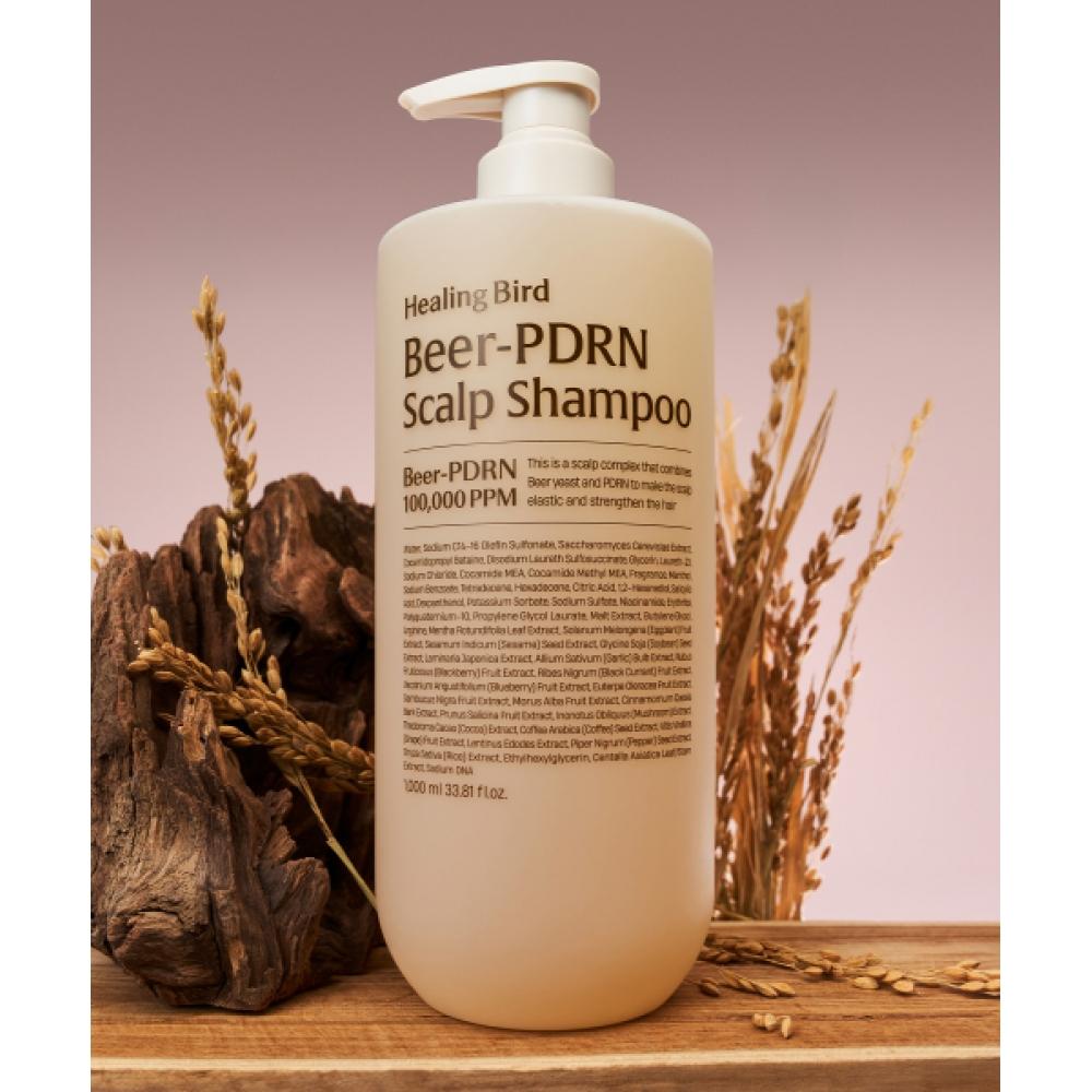 Healing Bird [new] Beer Pdrn Hair Loss Shampoo NONE