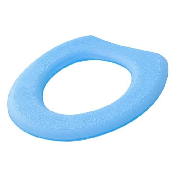 Winter Home Waterproof Soft Thickened Warm O Shape Toilet Seat Cover Cushion