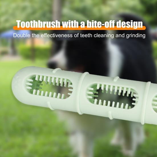 Dog Sausage Chew Toy Dental Health Pet Toy Mental Stimulation Treat Dispenser Interactive Puppy Toy for Aggressive Chewers Small Medium Large Dogs