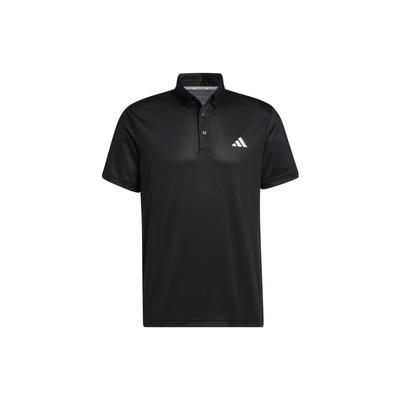 Polo Shirt With Collar For Golf Men Tops Black HS9045