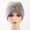 Mütze Damen Strickmützen Löwendruck Mützen Herren Damen Mütze Kopfbedeckung Skullies Beanies Einfarbige Leichte Winddichte