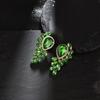 Luxury Rhinestone Stud Earrings For Women Elegant And Exquisite Crystal Ear Jewelry Fashionable Personalized Accessories