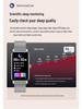 ZX19 Women's Smartwatch - Heart Rate, Blood Pressure, Menstrual Cycle Alerts, Changeable Dial, Touch Screen.